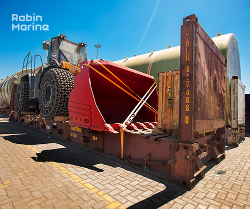 حمل کانتینر فلت رک دریایی